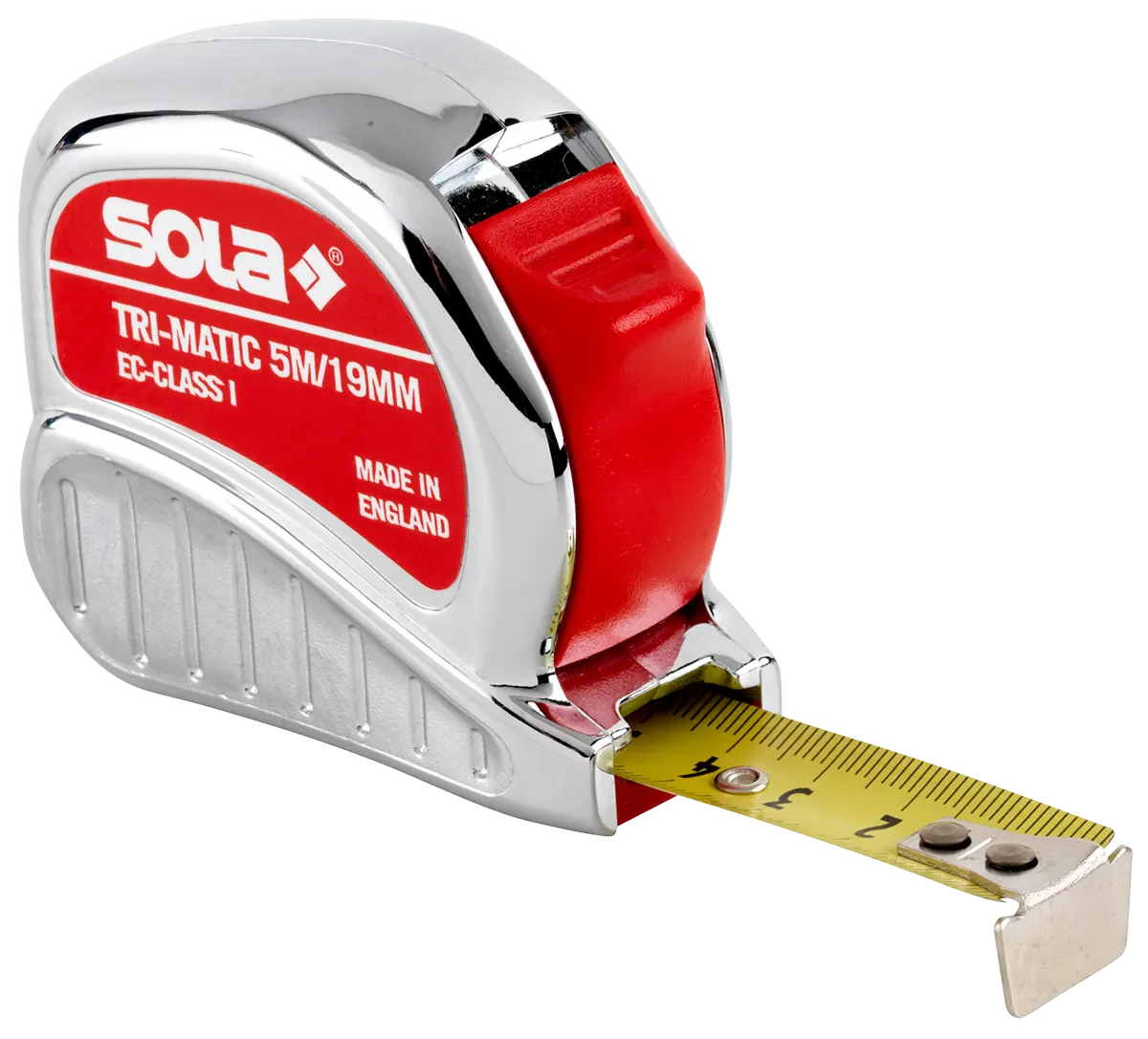 SOLA Rolbandmaat, 25mm Tri-Matic  TM 10m