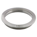 In-Lite RING 68 grondspot accessoire RVS voor BOX 1-PLATE 1