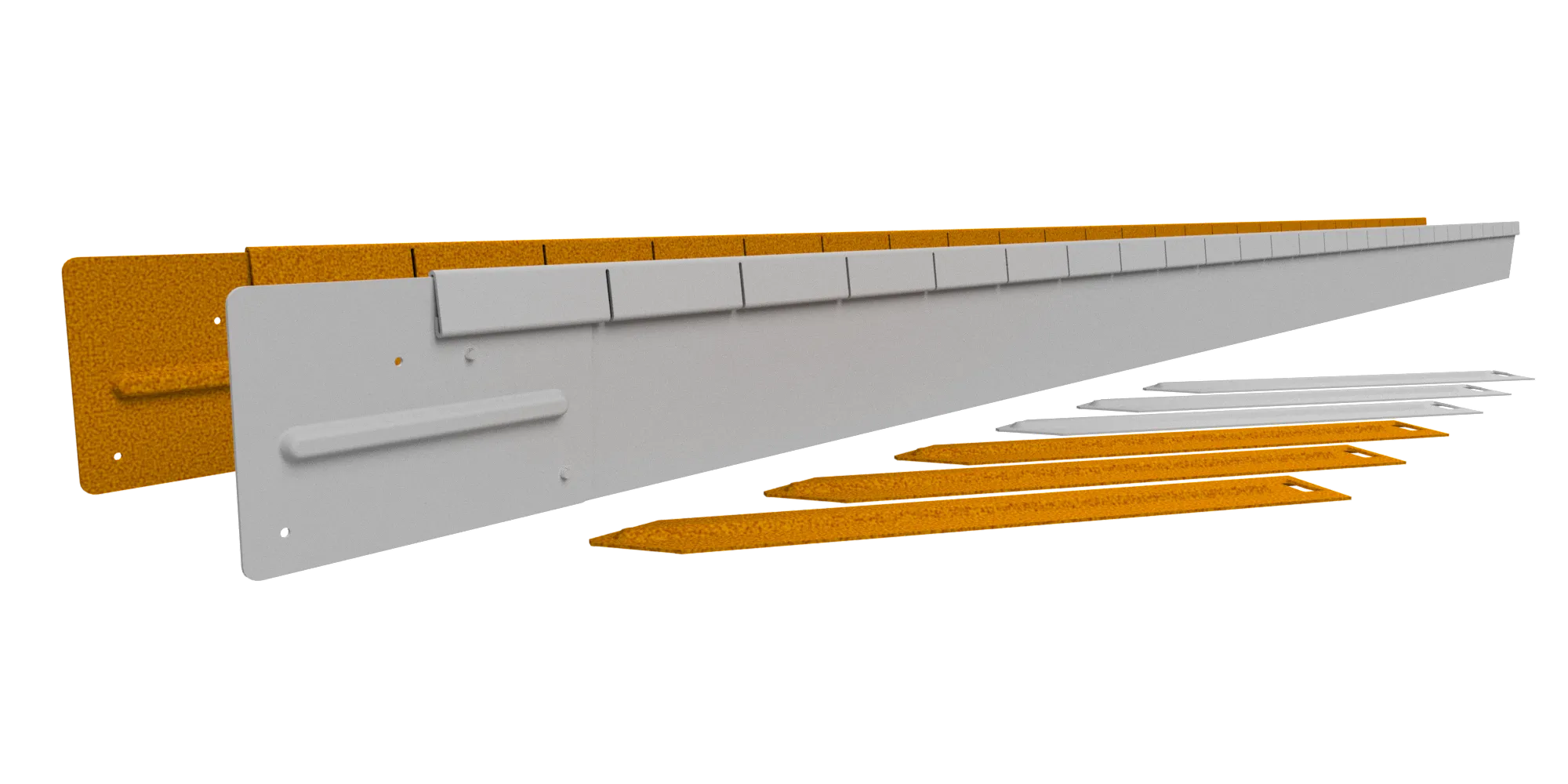 Flexline Gegalv.15cm L=220cm
Incl. 3 verzinkte pennen 35cm