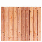 Tuinscherm Breukelen (19+2) Red Class Wood 150x180cm