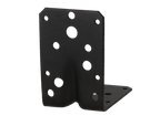 Hoekanker m/ril 90x90x60mm zwart TXT p/stuk