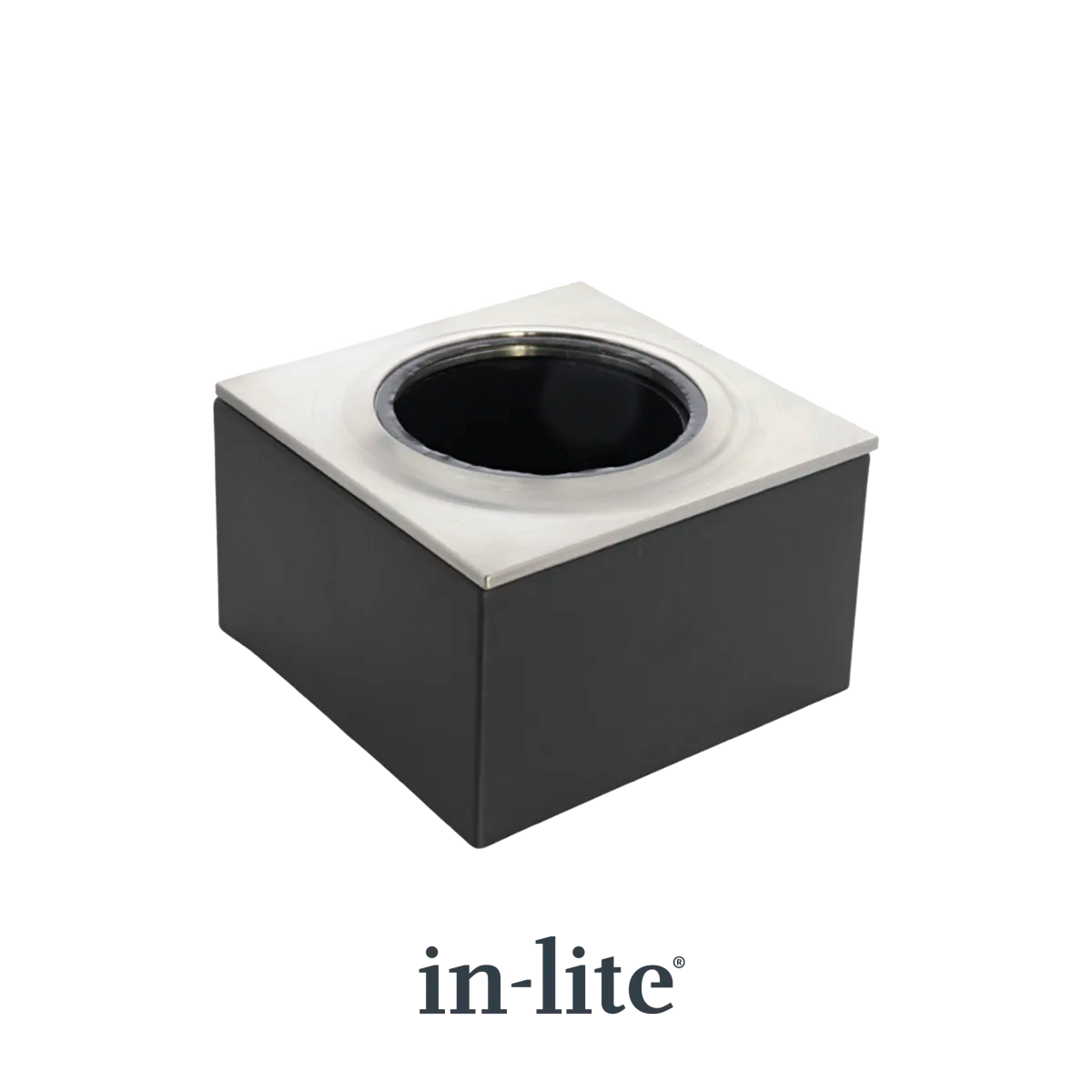 In-Lite BOX 1 montagebox rvs geschikt voor Luna - Big Flux