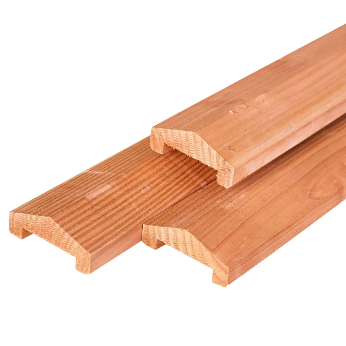 Afdeklat Piramide RCW Onbehandeld 3,6x8,5x180cm
