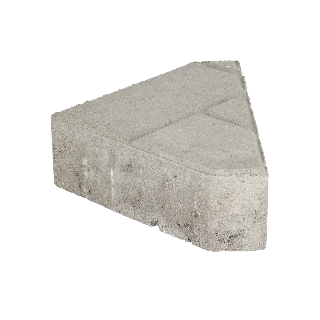 Ecotop Base Bisschopsmuts 29,5x5x19,5x8 normaal facet grijs met schijnvoeg bss KOMO PL2
