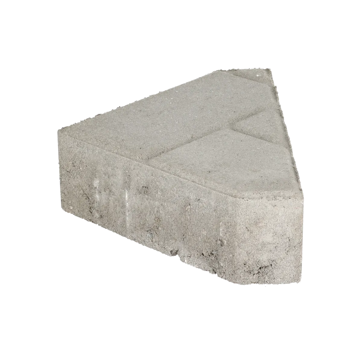 Ecotop Base Bisschopsmuts 29,5x5x19,5x8 normaal facet grijs met schijnvoeg bss KOMO PL2