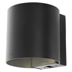 In-Lite Halo Down Wall 12v - Black