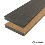 WPC Terrasplank Massief Vintage 2,3x13,8x400cm Lunar Grey/Ce