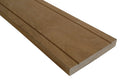 Bangkirai terrasplank v-groeven Premium 2,7x19,5x366cm