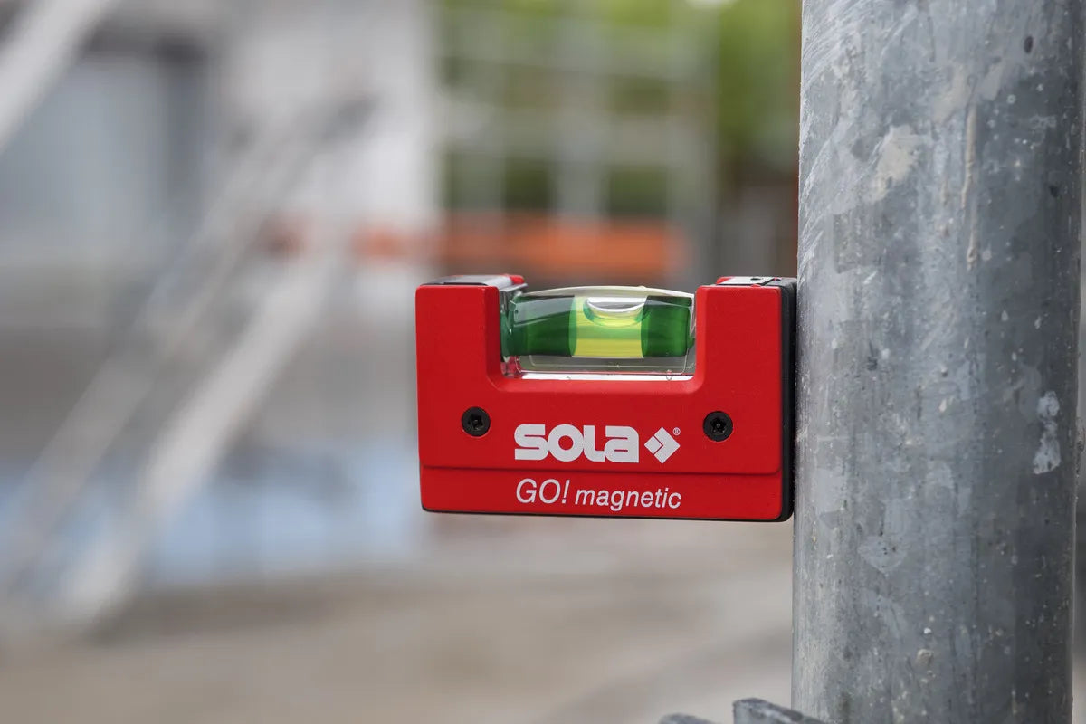 SOLA Compacte waterpas GO! magnetic met clip