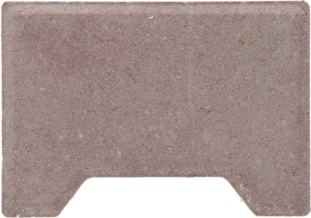 Ecotop Base Randsteen 20x13,4/11,5x8 normaal facet heidekleur KOMO PL2