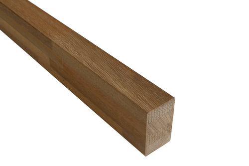 Bangkirai regel glad fingerjoint gelam.Premium 4,0x6,0x390cm