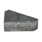 Ecotop Premium Bisschopsmuts 29,5x5x19,5x8 normaal facet antraciet met schijnvoeg bss KOMO P2