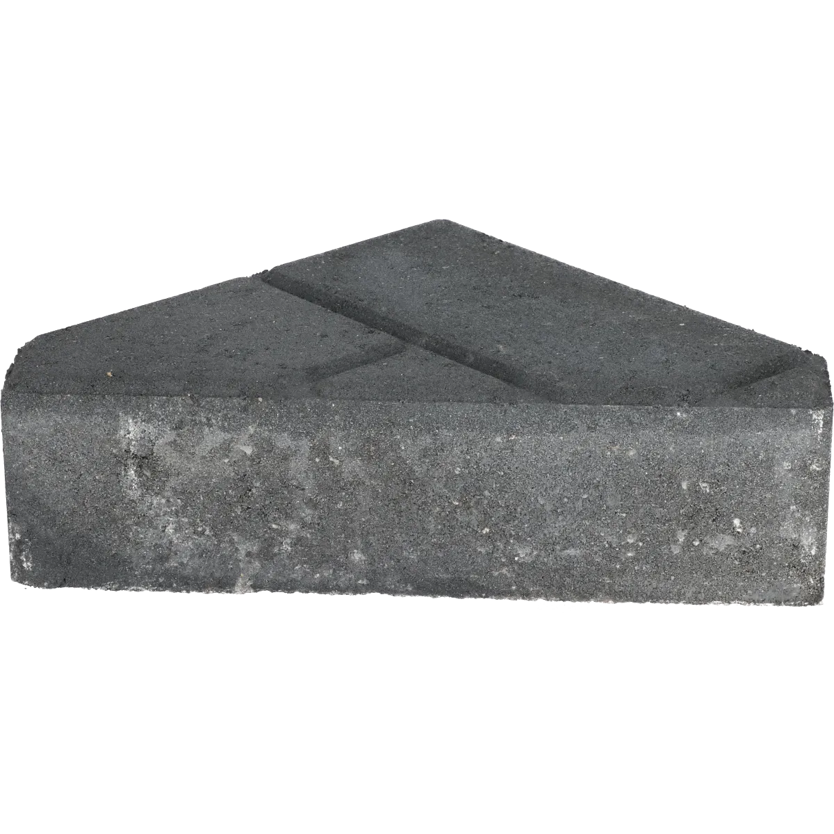 Ecotop Premium Bisschopsmuts 29,5x5x19,5x8 normaal facet antraciet met schijnvoeg bss KOMO P2