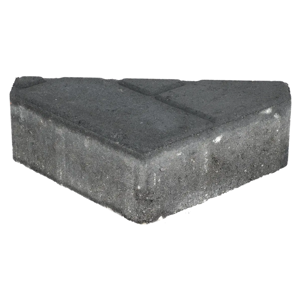 Ecotop Premium Bisschopsmuts 29,5x5x19,5x8 normaal facet antraciet BSS KOMO PL1