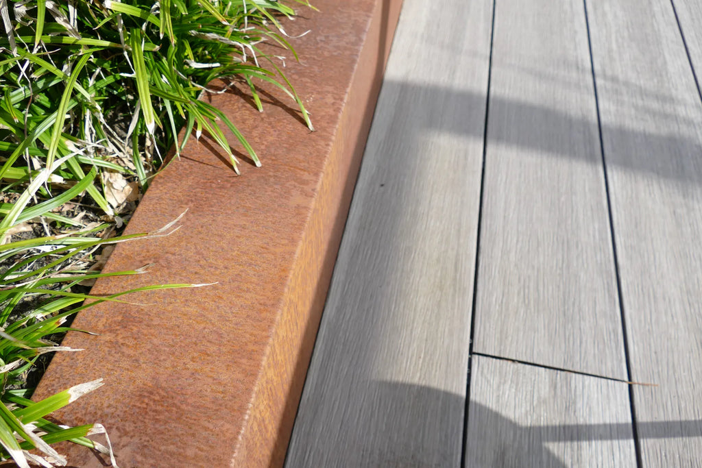 Corten Overzetstuk 500x450x120mm