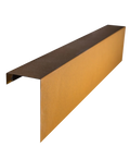 Overzetprofiel Muurblok Recht 150x30x15,8cm Corten