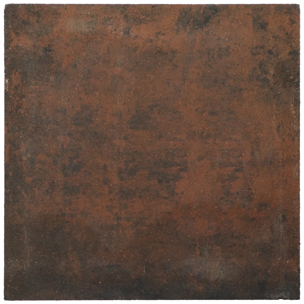 Carré tegel 50x50x5 vlak KOMO nero castano