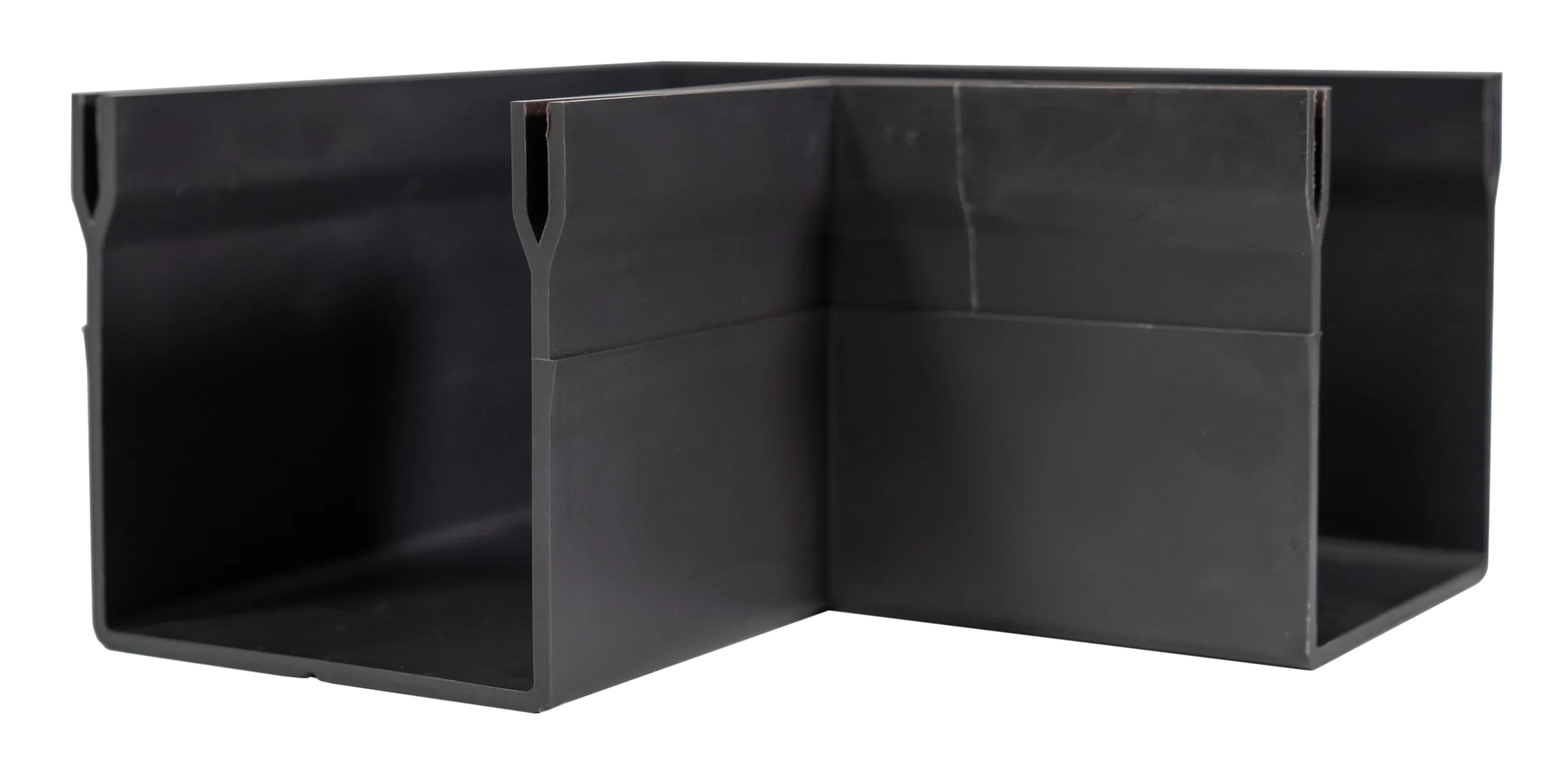 Star Drain Mini 65/60 Hoekstuk - Grijs (Aluminium)