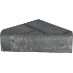 Ecotop Premium Bisschopsmuts 29,5x5x19,5x8 normaal facet antraciet BSS KOMO PL1
