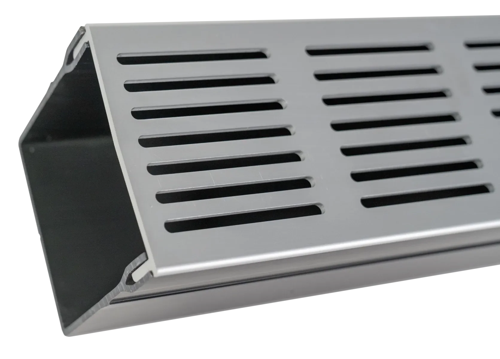 Star Drain Mini 65/60 Lijngoot - Grijs (Aluminium) 100cm