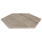 Staptegel Hexagon Cappuccino o60x52x2cm