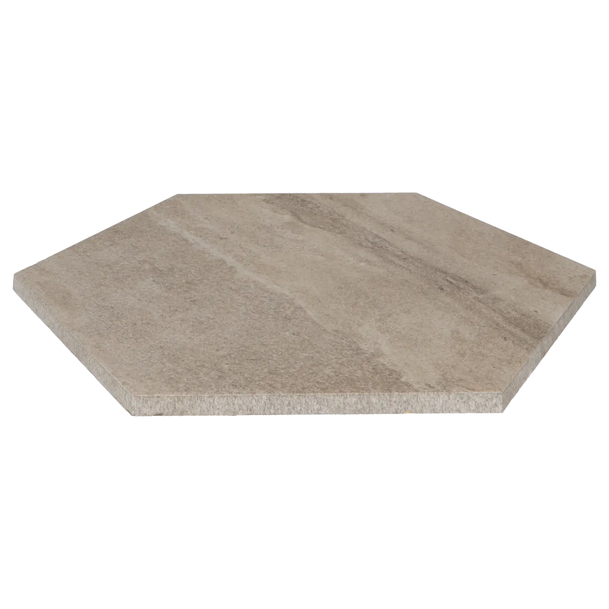 Staptegel Hexagon Cappuccino o60x52x2cm