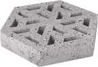 Schellevis Oudhollands ECO-tegel 37,5x37,5x7 cm grijs