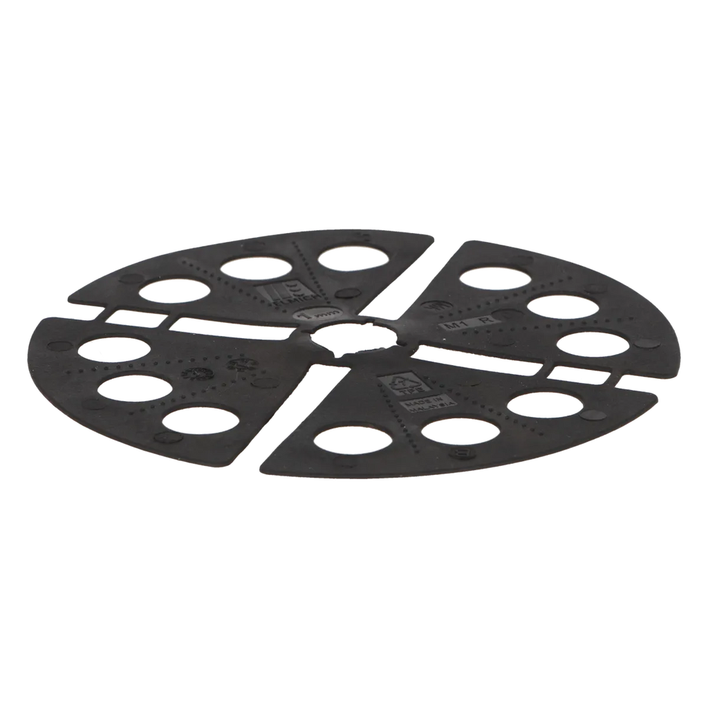Rubber Verhoging Shim 1mm