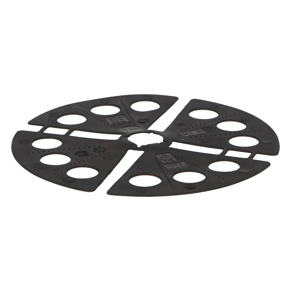 Rubber Verhoging Shim 1mm