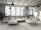 Solid White keramische vloertegel sfeerbeeld 2