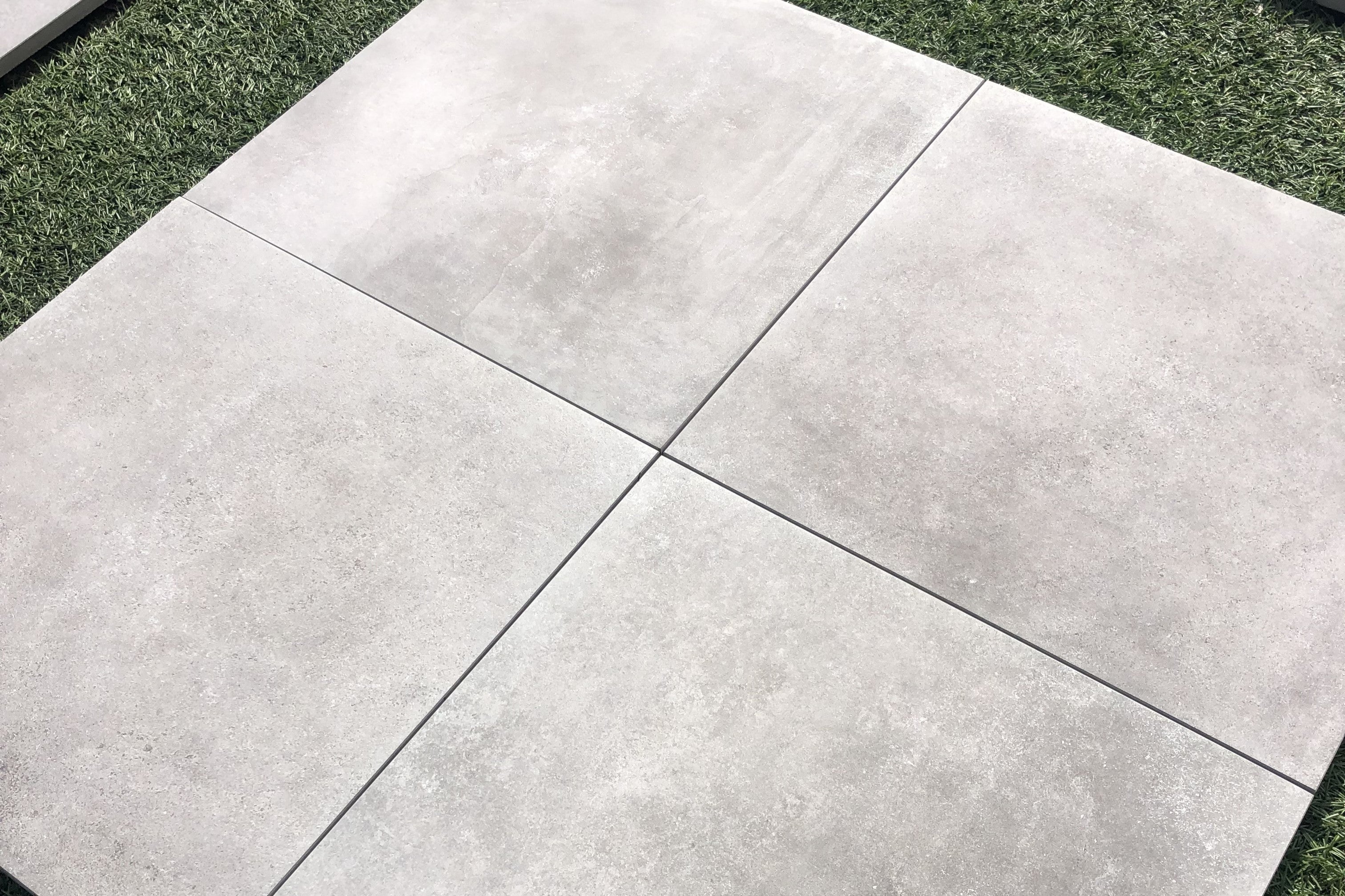 Betongrau basic grey 60x60x3 cm