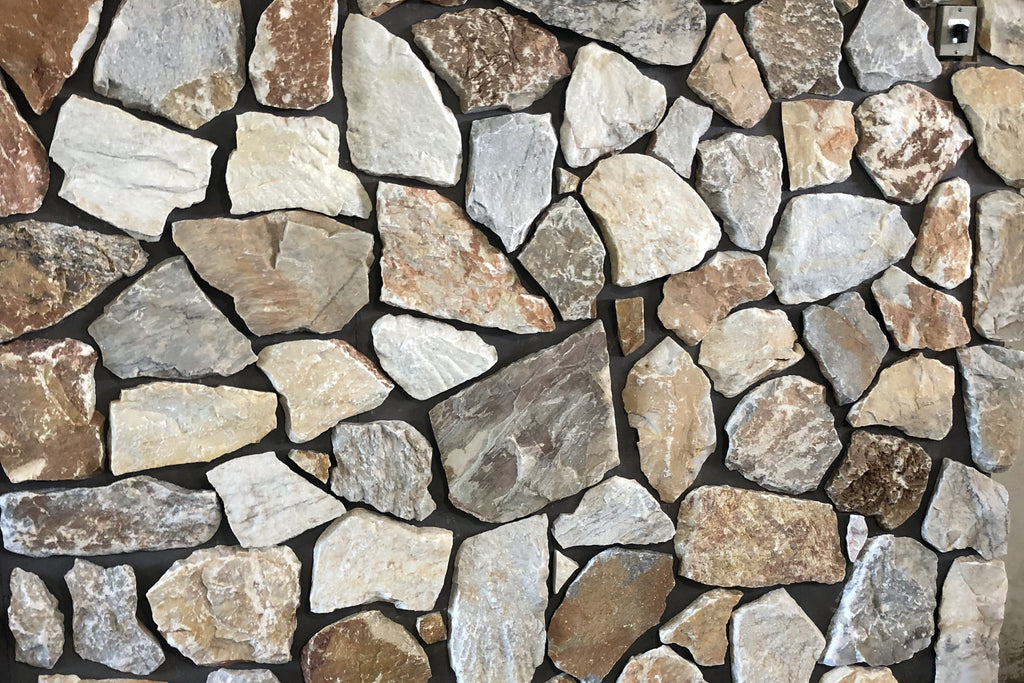rockstones golden white