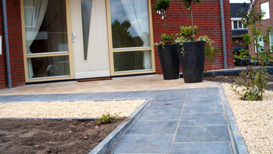 xiam blue gezoet getrommeld hardsteen