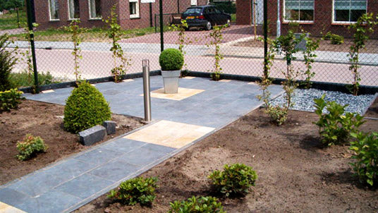 xiam blue gezoet getrommeld hardsteen