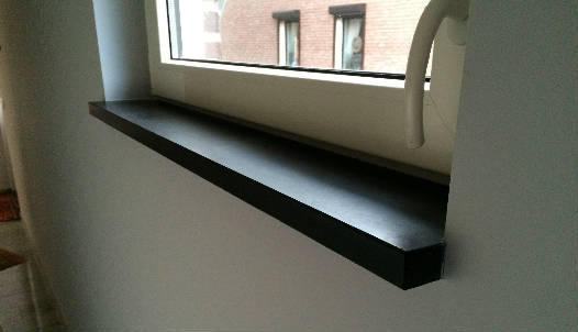 vensterbank afdekplaat basalt dik 2 cm
