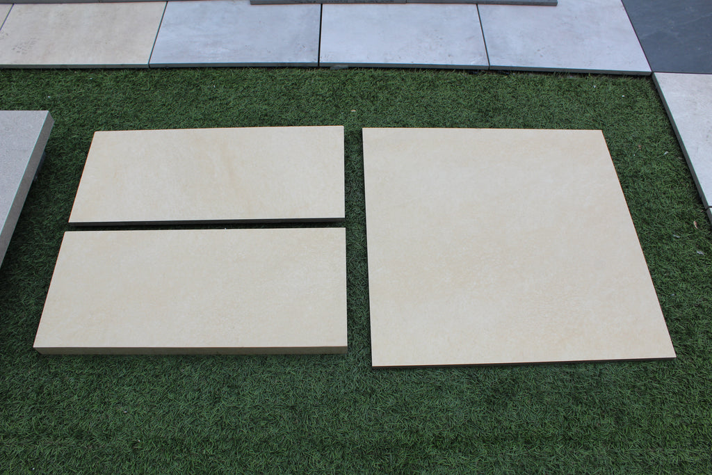 Zwembadrand HS Beige rechte neus