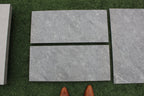 Zwembadrand Quartz Dark Grey rechte neus