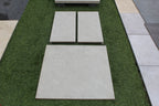 Zwembadrand Quartz Light Grey rechte neus