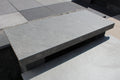 Zwembadrand Quartz Dark Grey rechte neus