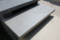 Zwembadrand Quartz Light Grey rechte neus