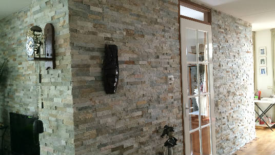 natuursteenstrips mix Quartzite