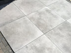 Betongrau 60x60x2 cm
