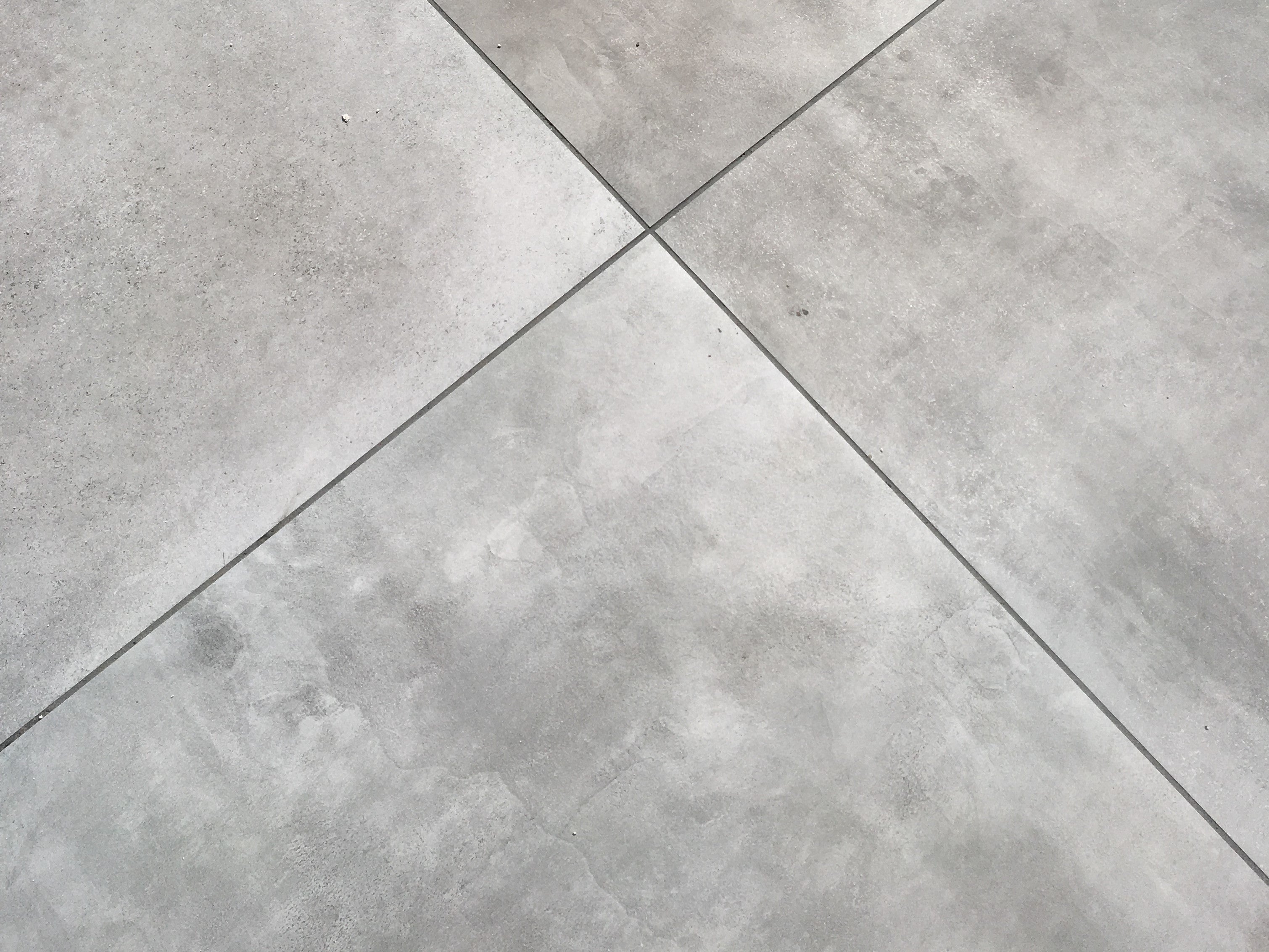 Betongrau 60x60x2 cm