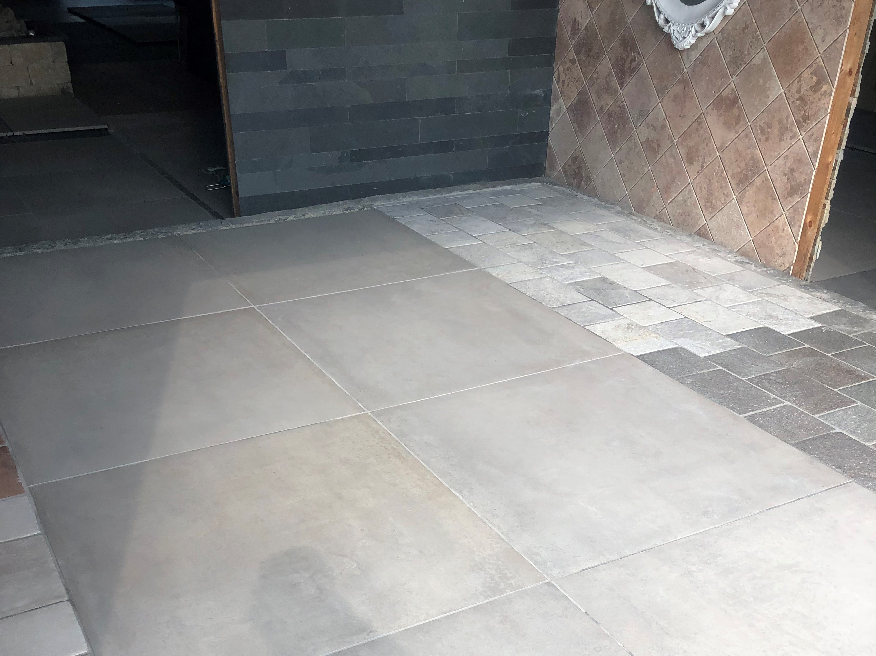 100x100x2 Betonlook grigio