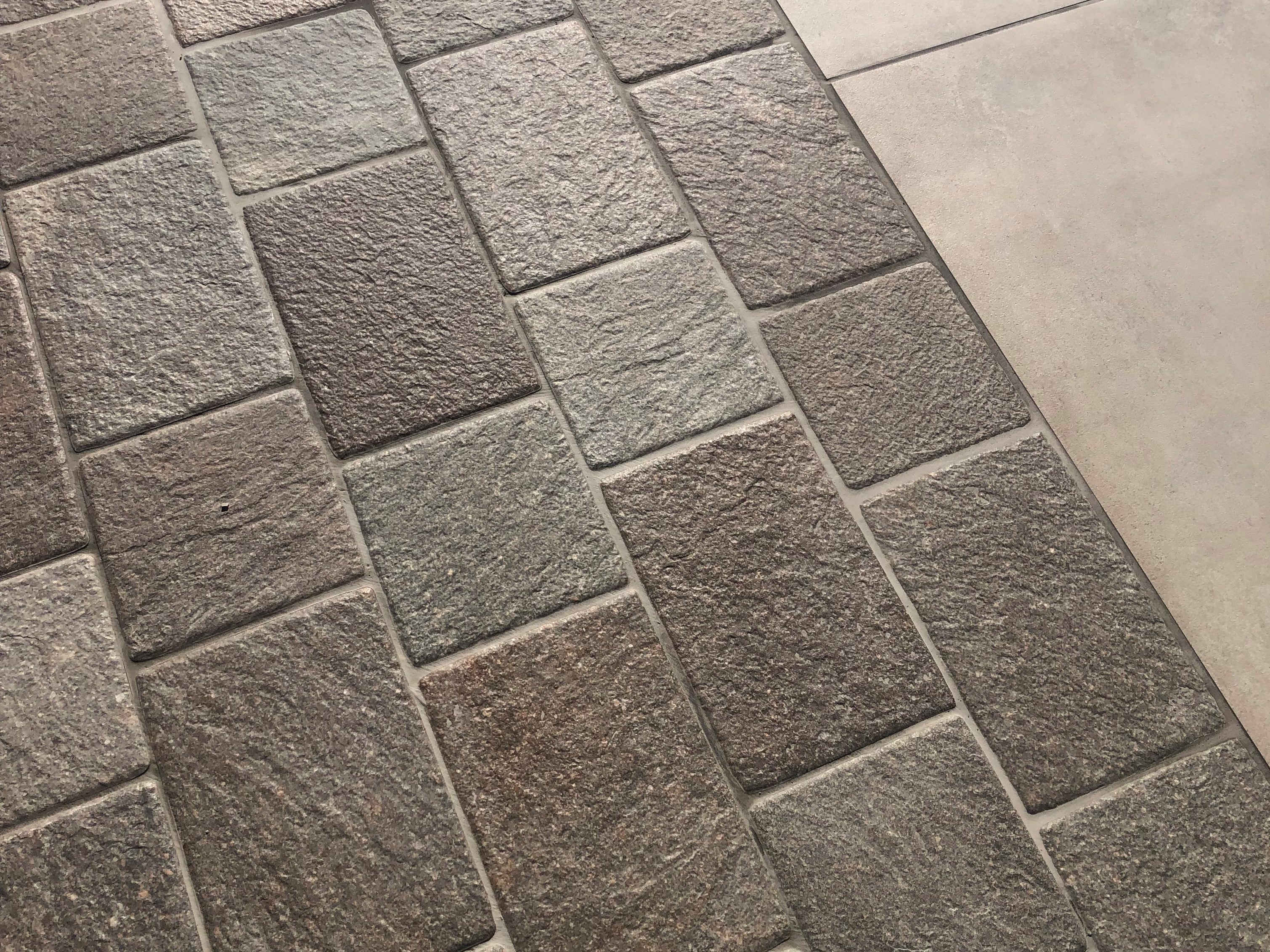 Kasseien Porfier 20x20x2 en 20x30x2 cm