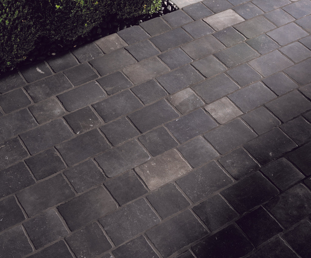 Kasseien Dark nuance 20x20x2 en 20x30x2 cm