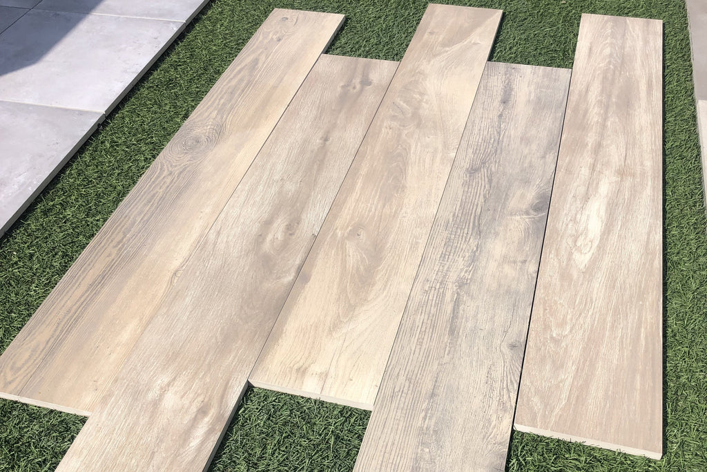 Oak woodlook 180x26x2 cm