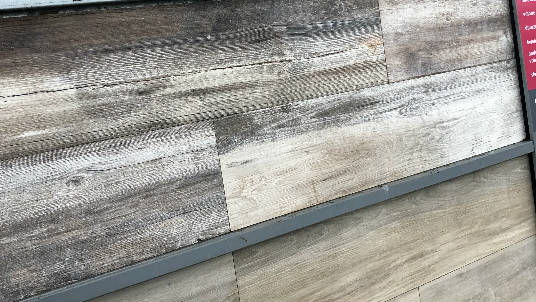 Houtlook keramische terrastegels 122x30x2 cm