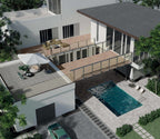 Ultra Mansion Mid keramische terrastegel sfeerbeeld 1