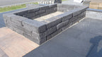 stapelblok antraciet gothic breukruw